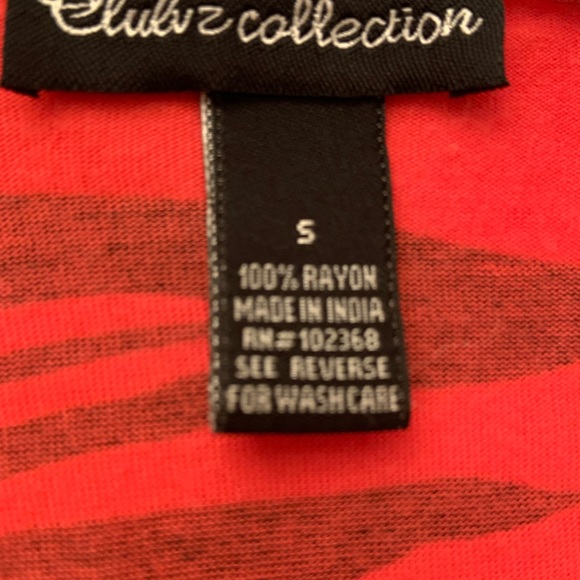 Palm Tree Print Swim Cover Up - Picture 4 of 4